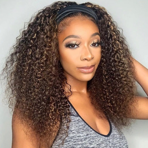🍁 New 20” Trendy Deep Wave  100% Virgin Human Hair 200% Density Wig 🍁 - Picture 2 of 12